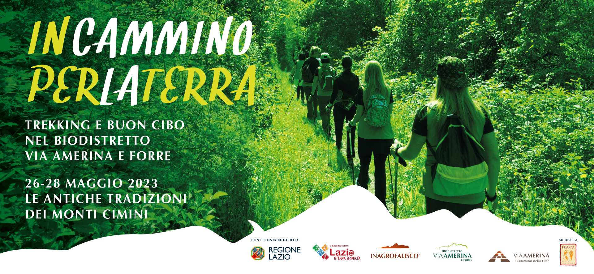 in cammino per la terra primavera