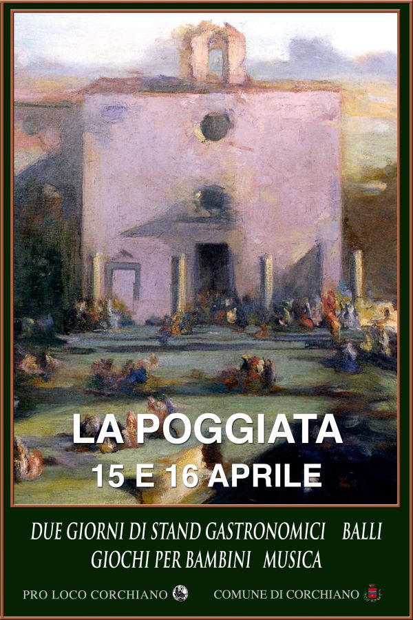 Locandina locandina Poggiata Corchiano 2023