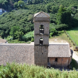Basilica di San Famiano dal borgo