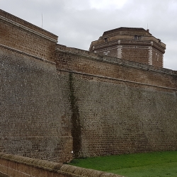 Forte Sangallo di Civita Castellana dal fossato