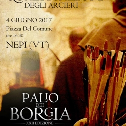 Qualificazione arcieri - Palio Dei Borgia 2017